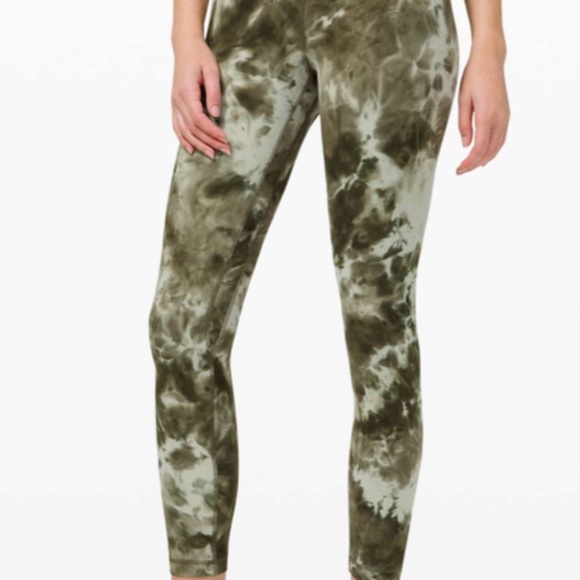 Lululemon Align Pant 25" Diamond Dye Diamond Dye Size 8 - Picture 2 of 4